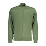 Norway 1963 Verde Cotton Men's Cardigan