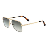 Guess Gold Metal Sunglasses