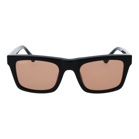Web Black Acetate Sunglasses