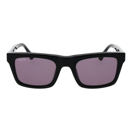 Web Black Acetate Sunglasses