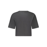 Fila Black Cotton Women's T-Shirt