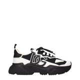 Dolce & Gabbana White Leather Chunky Sneakers