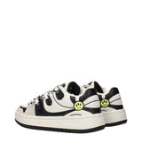 Barrow Beige Leather Sneakers