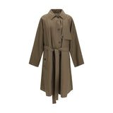 Calvin Klein Bicolor Cotton Trench Coat