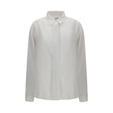 Calvin Klein White Silk Dress Shirt