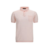 Aragona Cashmere Multicolor Cotton Polo Shirt