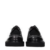 Max Mara Black Leather Oxfords And Derbies
