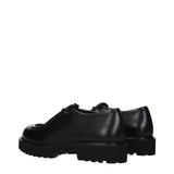 Max Mara Black Leather Oxfords And Derbies
