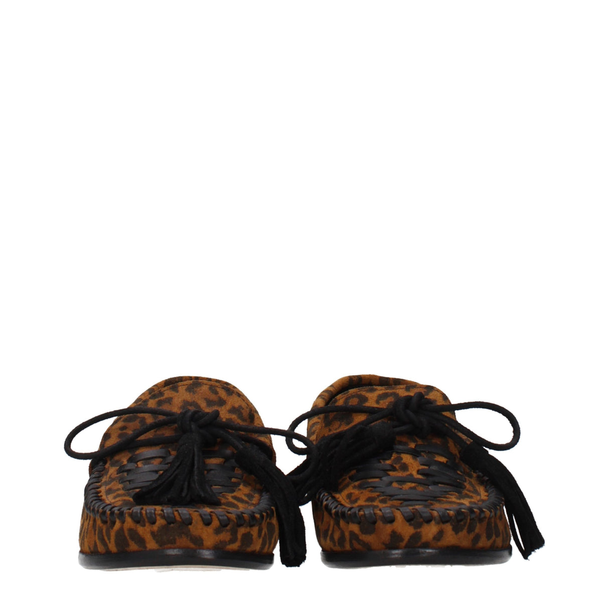 Isabel Marant Brown Leather Slip-On Loafers