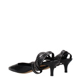 Isabel Marant Black Leather High Heel Pumps
