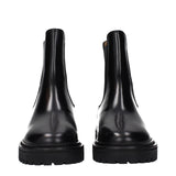 Isabel Marant Black Leather Ankle Boots