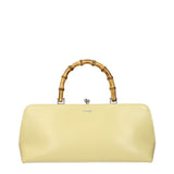 Jil Sander Yellow Leather Handbag