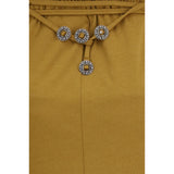 PINKO Brown Cotton Casual Dress