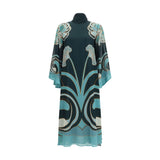 La Double J Blue Silk Casual Dress