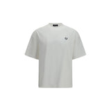 Fred Perry White Cotton T-Shirt