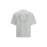 Fred Perry White Cotton T-Shirt