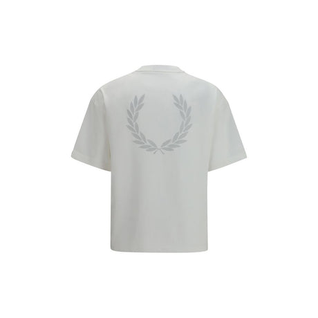 Fred Perry White Cotton T-Shirt