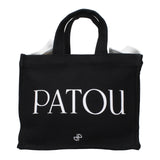 Patou Black Cotton Handbag