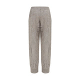 Brunello Cucinelli Beige Linen Casual Pants