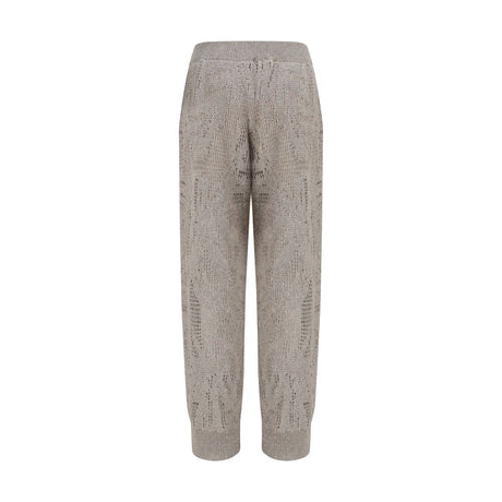 Brunello Cucinelli Beige Linen Casual Pants