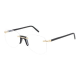 Andy Wolf Black Metal & Plastic Glasses (Frames)
