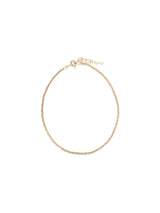 Saint Laurent Gold Brass Necklace