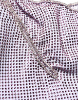 Dolce & Gabbana Purple Crystal OneShoulder EveningGown Dress