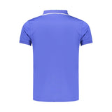 Lotto Blue Polyester Men's Polo Shirt