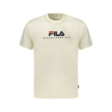 Fila Beige Cotton Men's T-Shirt
