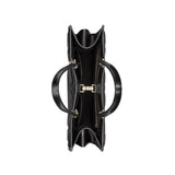Dior Black Leather Tote Bag