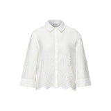 Street One White Cotton Blouse