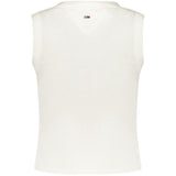 Tommy Hilfiger White Cotton Women's Tank