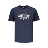 Tommy Hilfiger Blue Cotton Men's T-Shirt