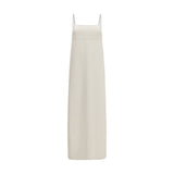 Brunello Cucinelli White Acetate Casual Dress