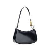 Staud Black Calf Leather Bos Taurus Shoulder Bag