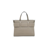 Armani Exchange Beige Artificial Leather Handbag