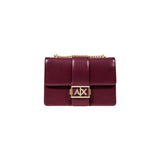Armani Exchange Bordeaux Polyester Handbag