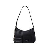 Armani Exchange Black Polyester Handbag