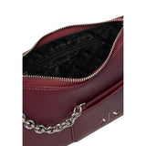 Armani Exchange Bordeaux Polyester Handbag