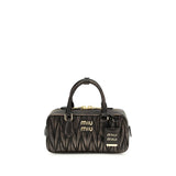 Miu Miu Brown Lamb Ovis Aries Aries Handbag