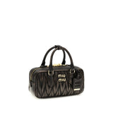 Miu Miu Brown Lamb Ovis Aries Aries Handbag
