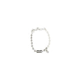 Alexander McQueen White Brass Bracelet