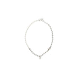 Alexander McQueen White Brass Necklace