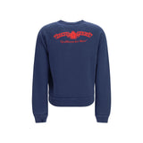 Kenzo Blue Cotton Sweatshirt
