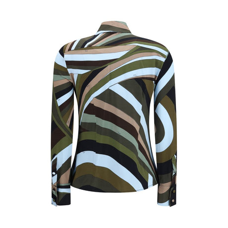Emilio Pucci Multicolor Viscose Shirt
