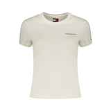 Tommy Hilfiger White Cotton Women's T-Shirt