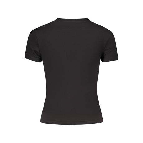 Tommy Hilfiger Black Cotton Women's T-Shirt