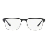Emporio Armani Black Metal Glasses (Frames)