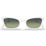 Ray-Ban White Acetate Sunglasses