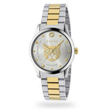 Gucci Silver Stainless Steel Dress Watch